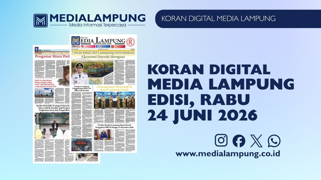Epaper Media Lampung Edisi 24 Juni 2026
