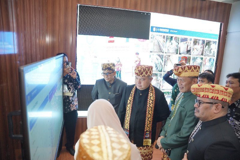 Kadis Kominfo Bandar Lampung Paparkan Program Seribu Wajah kepada Sekjen Kemendagri