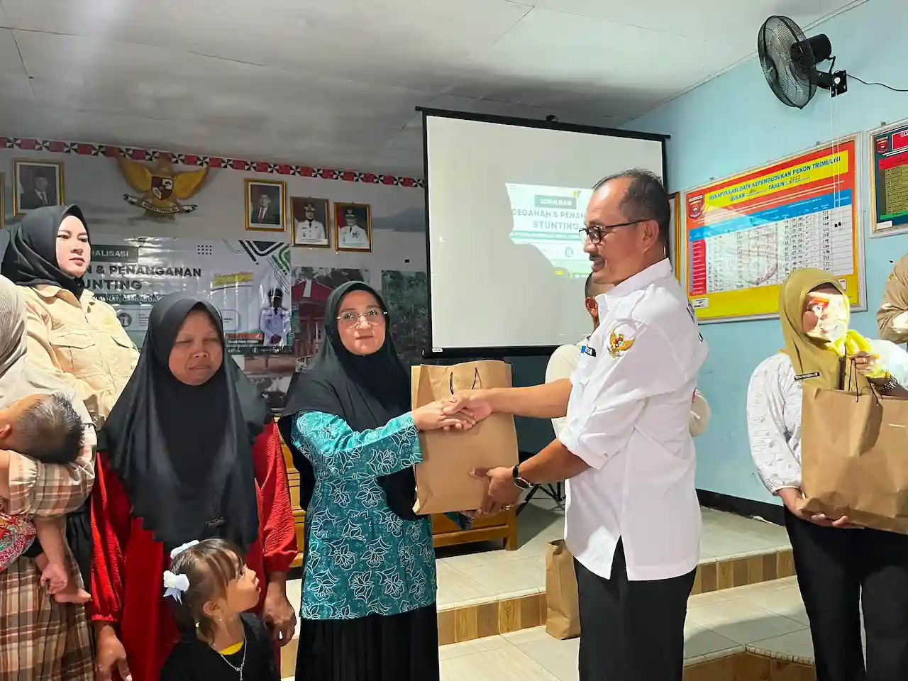 Cegah Stunting, Pekon Trimulyo Luncurkan PMT untuk Balita Rentan