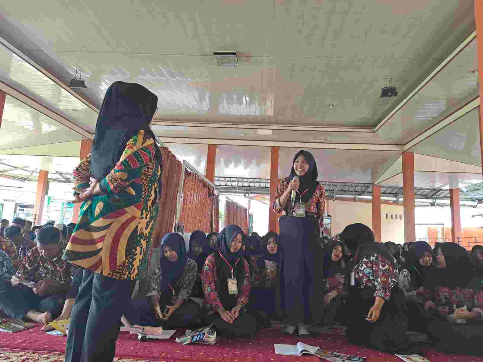 DDPPKBP3A Lampung Barat Edukasi Antibullying dan Bahaya Judol Selama MPLS