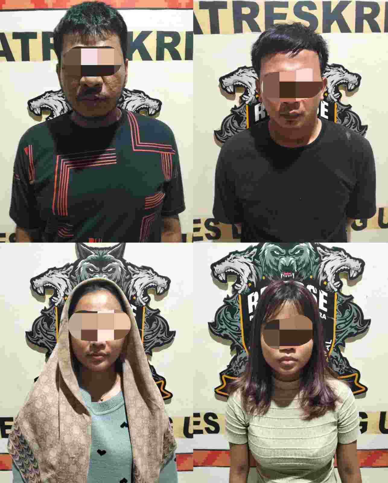 Empat Pelaku Curas Modus MiChat Dibekuk, Korban Dijebak Saat Antar Perempuan