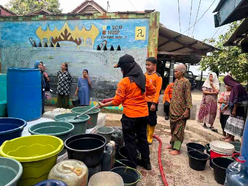 Krisis Air Bersih di Kelurahan Pidada, 70 KK Terdampak Akibat Sumur Mengering