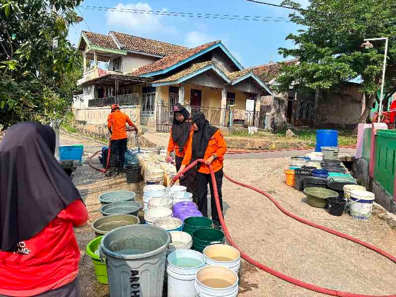 Sumur Mengering, Sebanyak 201 Warga Way Laga Bandar Lampung Alami Krisis Air Bersih