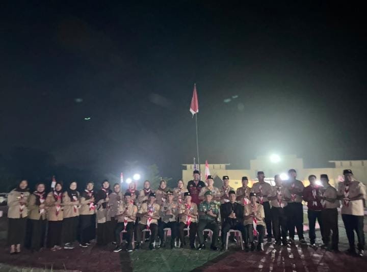 Renungan Suci Pramuka Balik Bukit Teguhkan Komitmen Dukung Swasembada Pangan