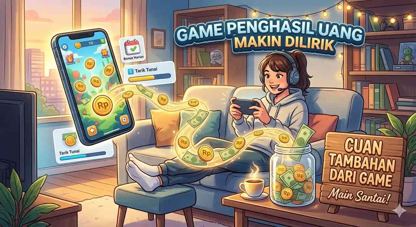 9 Game Penghasil Uang Nyata, Bisa Cuan Sambil Main di Smartphone