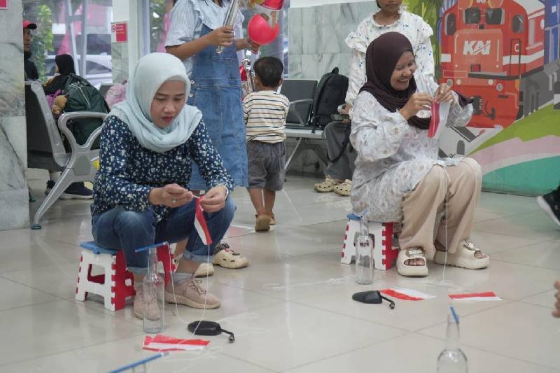 Libur Panjang HUT ke-81 RI, KAI Divre IV Tanjung karang Layani 16.077 Pelanggan