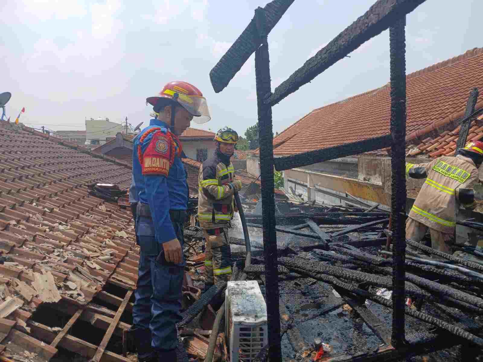 Kebakaran di Kaliawi Bandar Lampung Diduga Dipicu Anak Bermain Korek Api