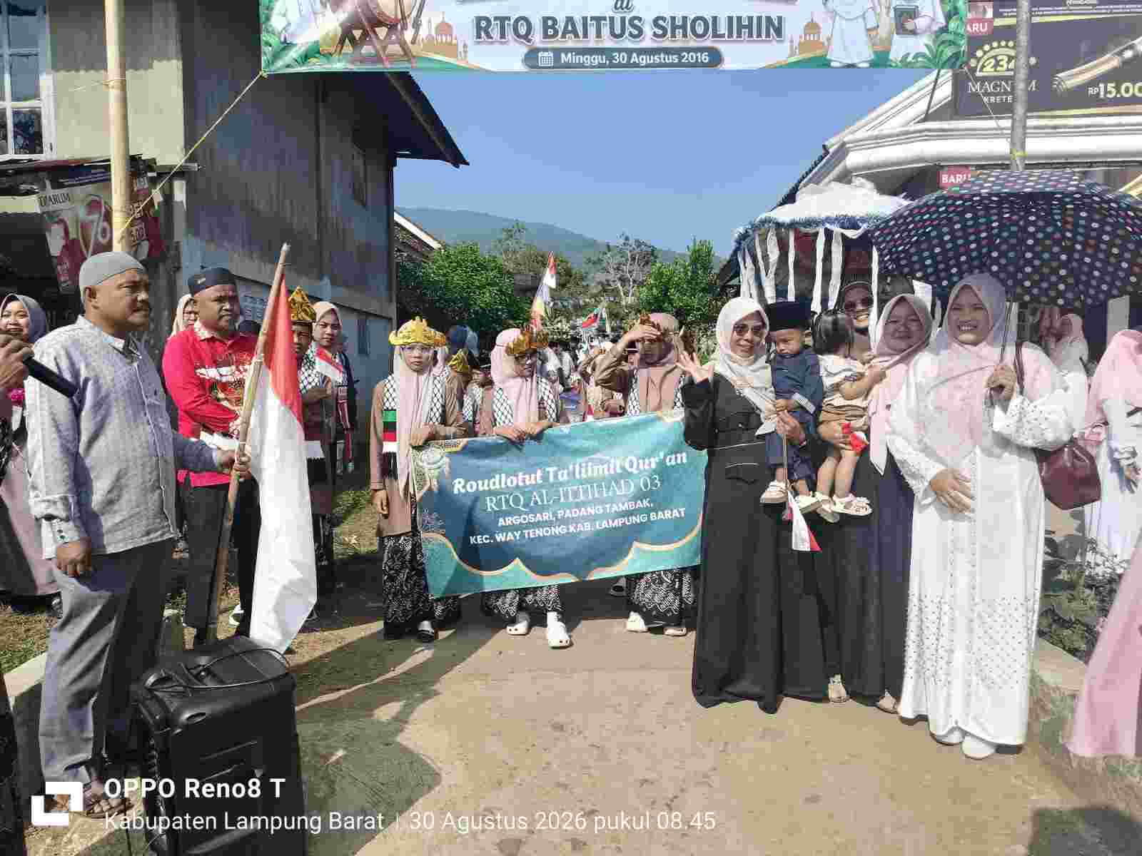 Pawai Ta’aruf TPA Binaan Ponpes Al Ittihad Meriah
