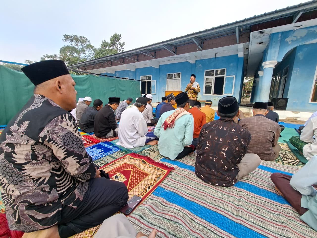 Dampak El Nino, Warga Pekon Ciptamulya Kebuntebu Gelar Salat Istisqa Minta Hujan