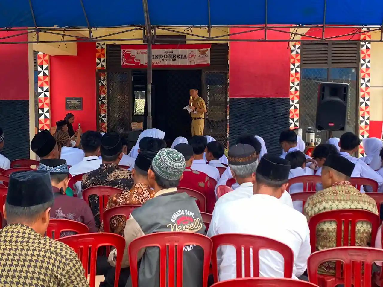 Kadissos dan Kadisdukcapil Lambar Hadiri Istighosah dan Doa Bersama di Pagar Dewa