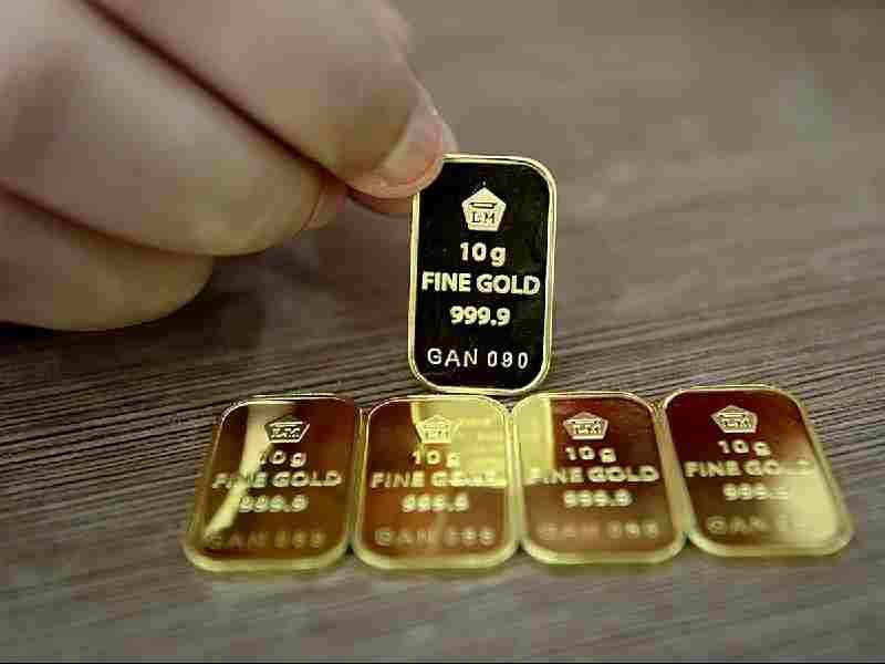Harga Emas Antam Hari Ini Turun Jadi Rp2.592.000 per Gram