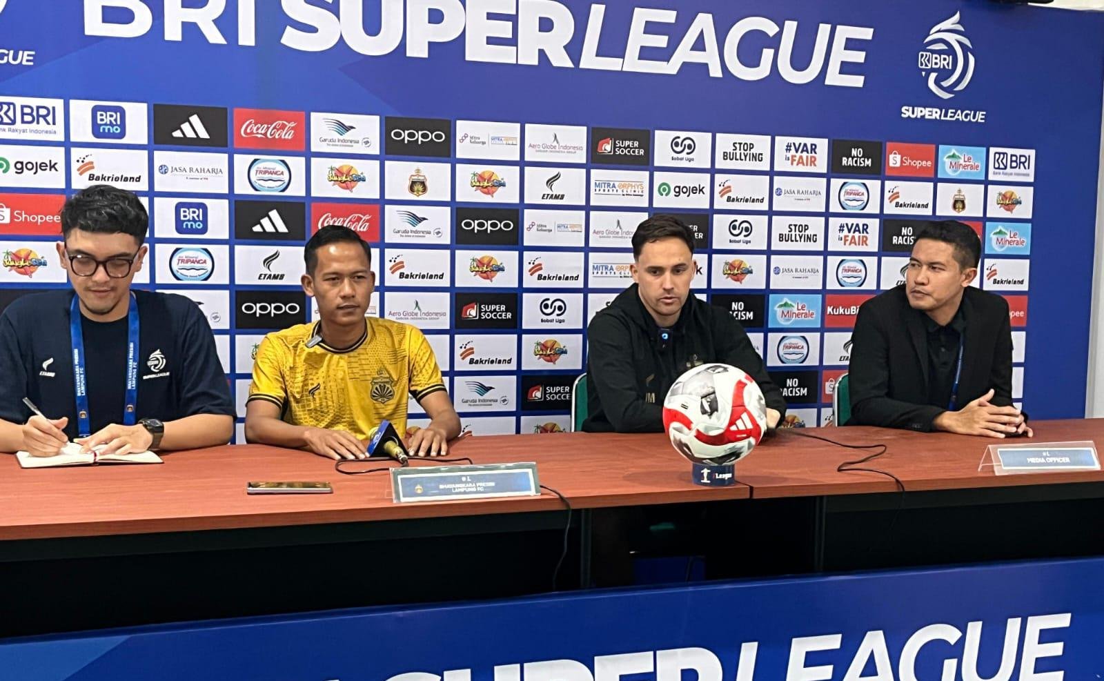 Ujian Berat Bhayangkara Presisi Lampung FC Hadapi Pemuncak Klasemen Persib Bandung