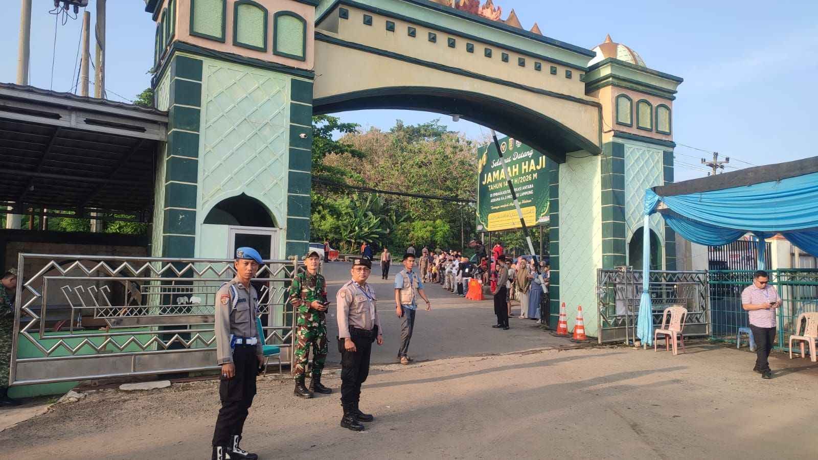 Polresta Bandar Lampung Kerahkan 11 Personel Amankan Keberangkatan Jemaah Haji