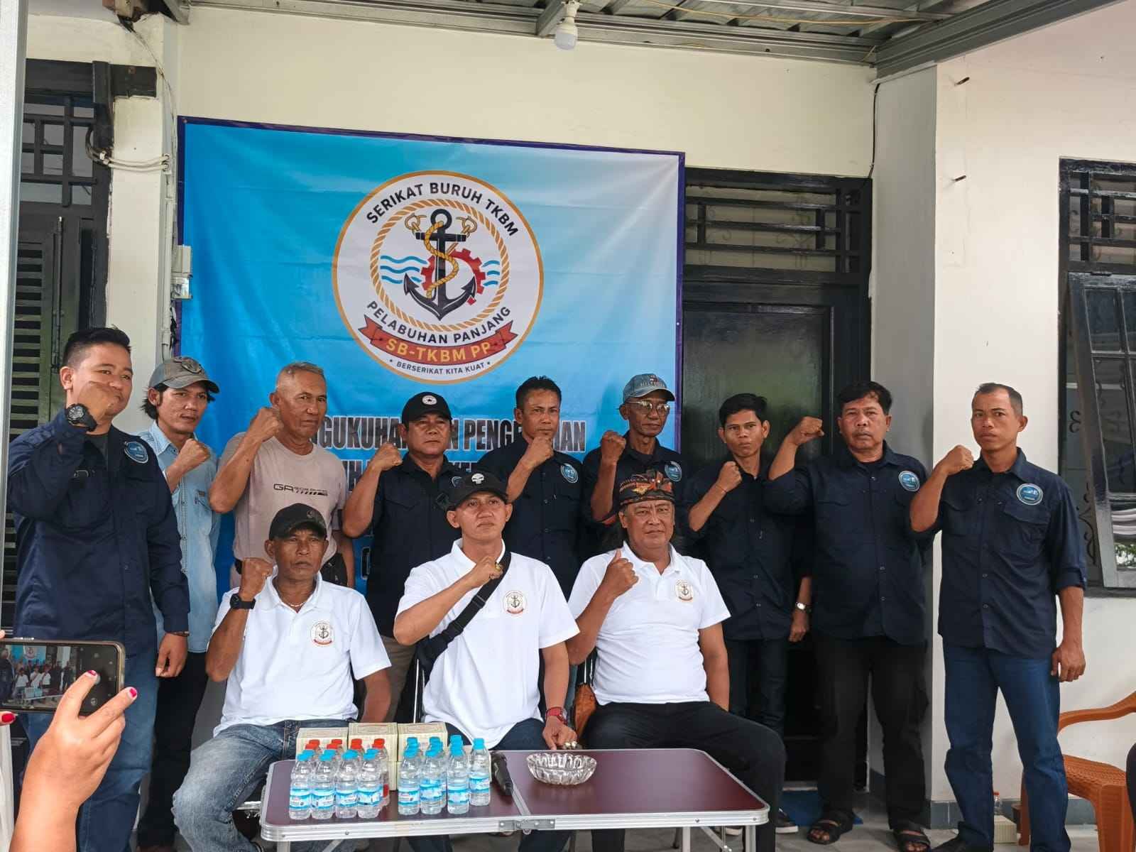 Pengurus Baru SB-TKBM Panjang Dilantik, Fokus Perjuangkan Kesejahteraan Buruh