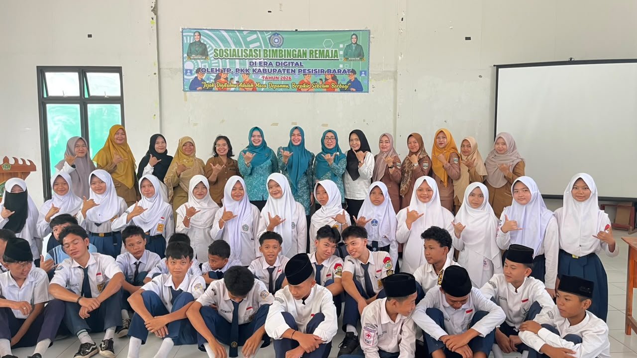 TP-PKK Pesbar Bekali Remaja Hadapi Tantangan Era Digital, Tekankan Pentingnya Etika Bermedia Sosial