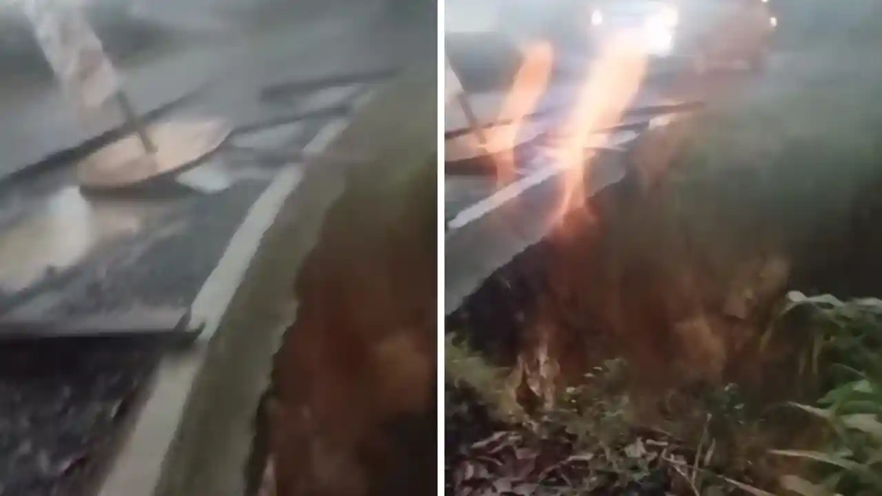 Hujan Deras Picu Longsor Jalan Pampangan–Serengit