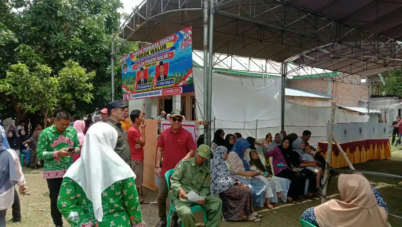 Sekda Pesbar Tinjau Pilratin Serentak 2026, 105 Calon Bersaing di 42 Pekon