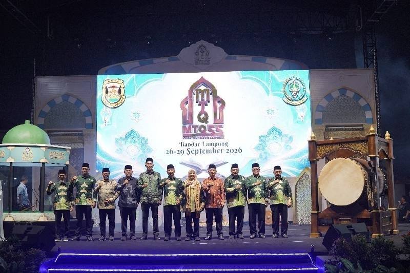 MTQ ke-55 Bandar Lampung Dibuka, Eva Dwiana Tekankan Pentingnya Akhlak Generasi Muda