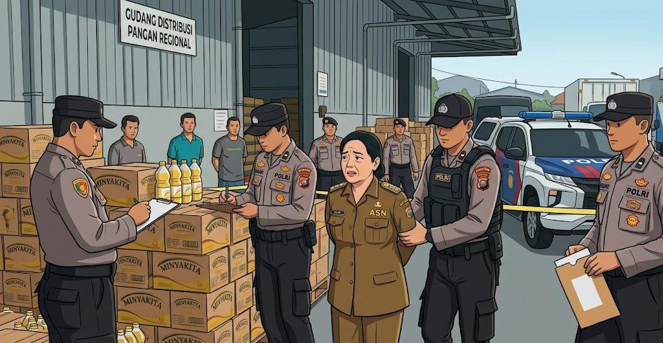 Oknum ASN Pemprov Lampung Diduga Terlibat Distribusi Ilegal Minyakita