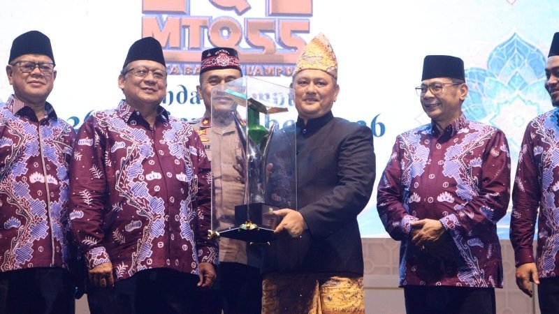 Kecamatan Sukabumi Juara Umum MTQ ke-55 Bandar Lampung, Raih 315 Poin