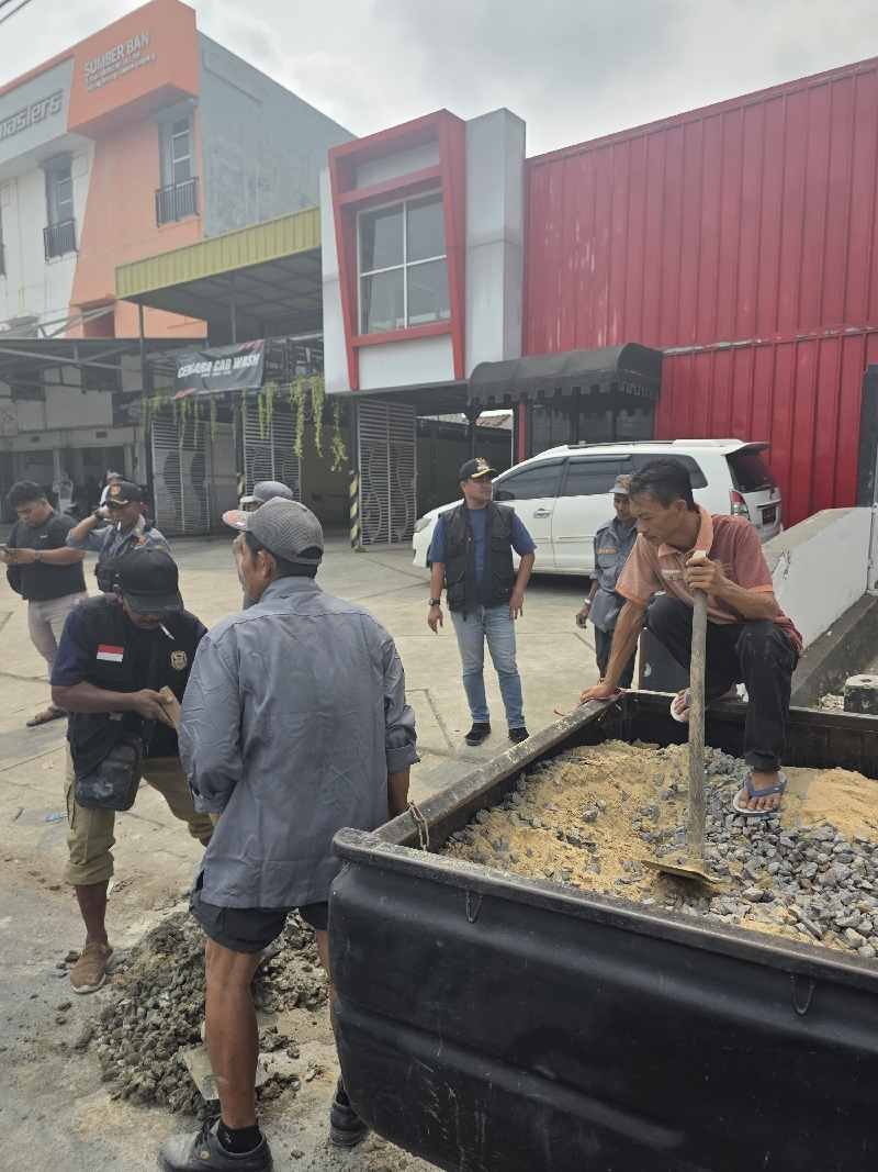Jalan Ratu Di Balau Bandar Lampung Ditambal, Perbaikan Permanen Disiapkan Tahun Ini
