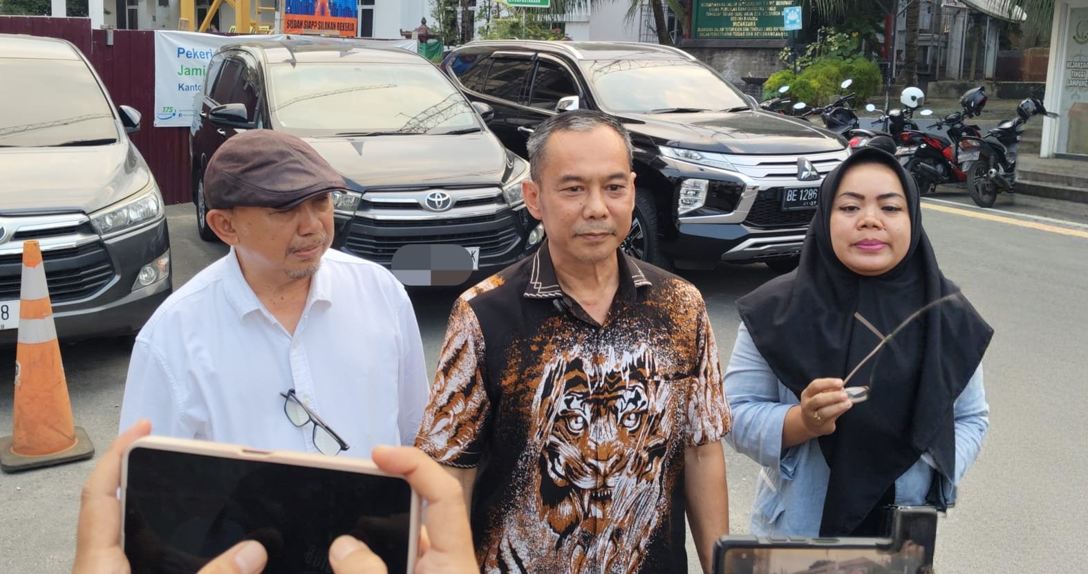 Anshori Djausal Datangi Kejati Lampung, Tegaskan Jauh dari Pusaran Hukum