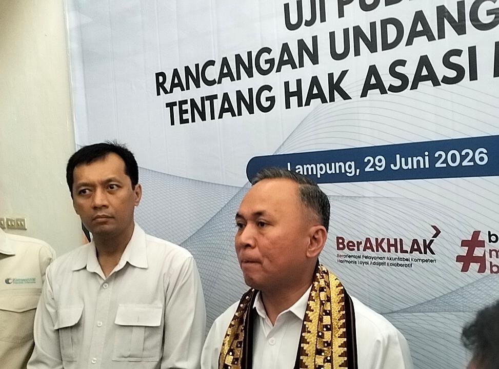 Uji Publik RUU HAM di Unila, Wamen HAM Tekankan Transparansi Legislasi