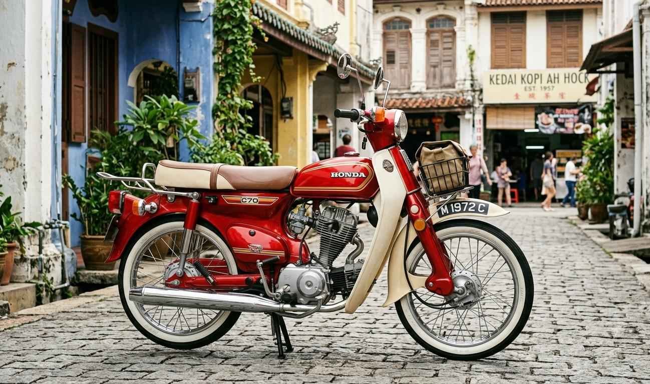 Honda C70, Motor Klasik yang Tetap Dicintai Lintas Generasi