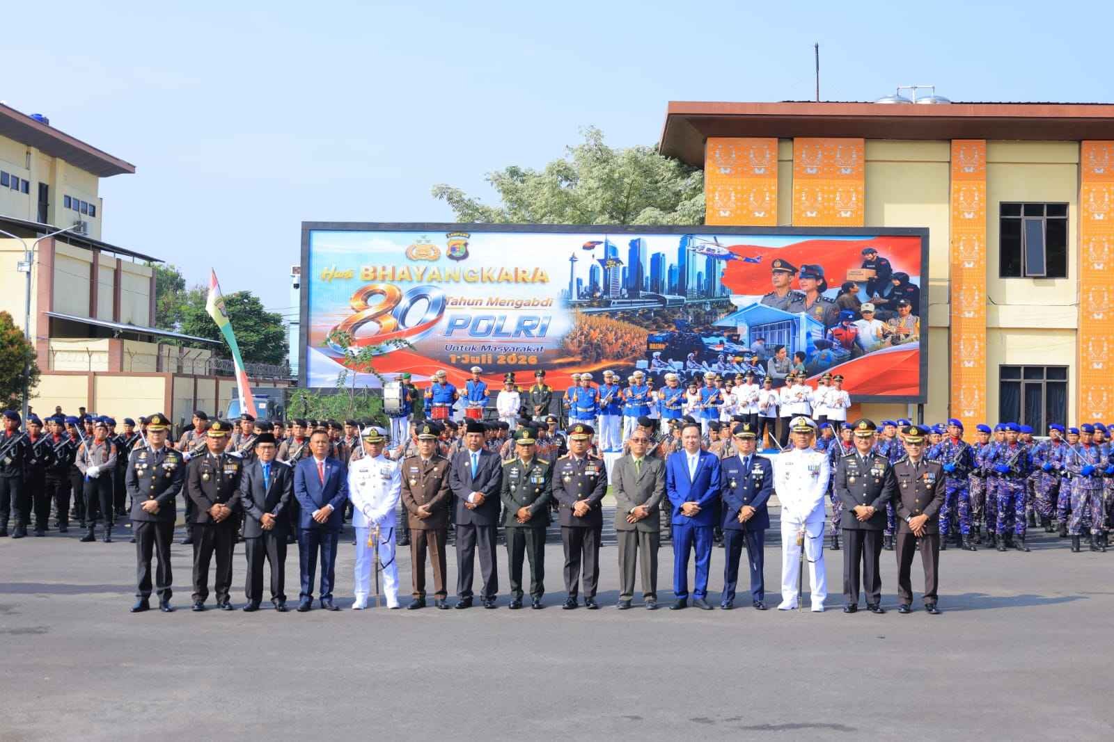 Hari Bhayangkara ke-80, Polda Lampung Tegaskan Komitmen Polri untuk Masyarakat