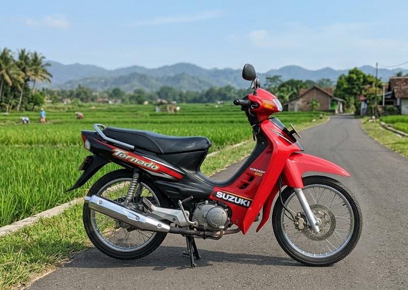 Sejarah Suzuki Tornado: Ikon Motor Bebek Dua Tak yang Melekat di Ingatan