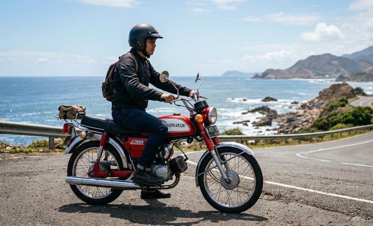 Suzuki A100: Ikon Motor Jepang Era 1960-an yang Kini Diburu Kolektor