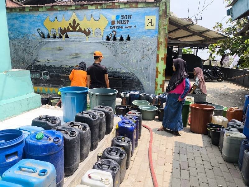 Distribusi Air Bersih BPBD Bandar Lampung Jangkau 21.548 Jiwa Sepanjang 2026