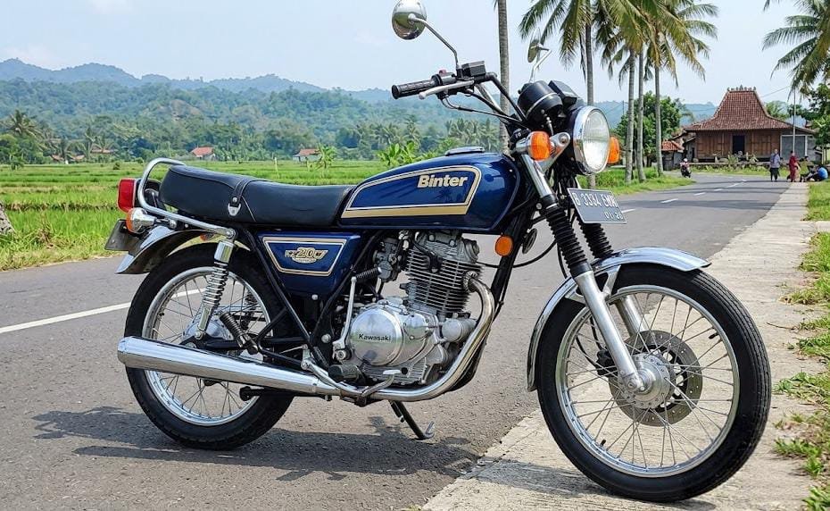 Kawasaki Binter Merzy, Legenda Motor Klasik 200 cc yang Tetap Diburu Kolektor