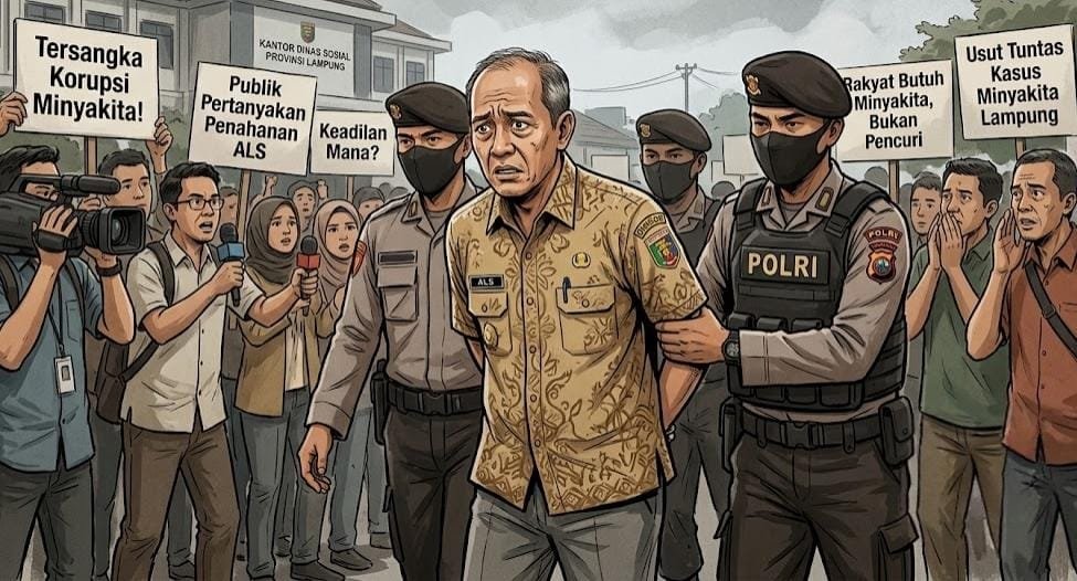 ASN Dinsos Lampung Jadi Tersangka Kasus Minyakita, Publik Pertanyakan Penahanan ALS