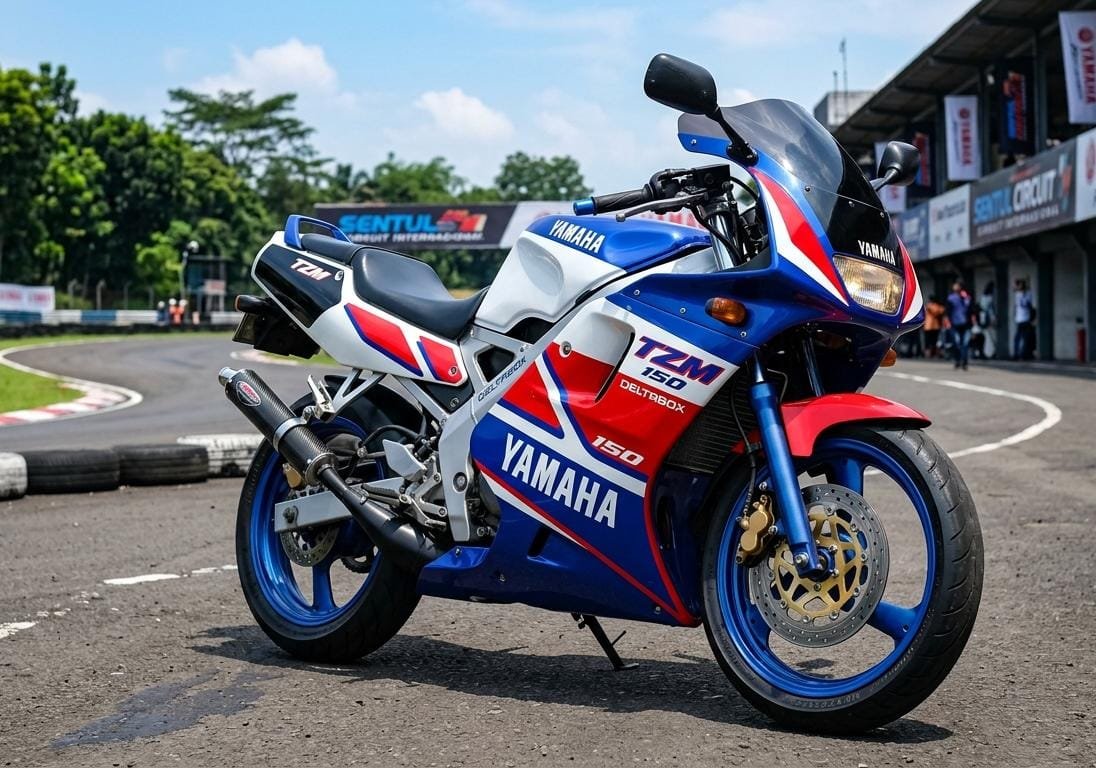 Yamaha TZM 150: Motor Sport 2-Tak Legendaris dengan Teknologi YPVS yang Kini Jadi Buruan Kolektor