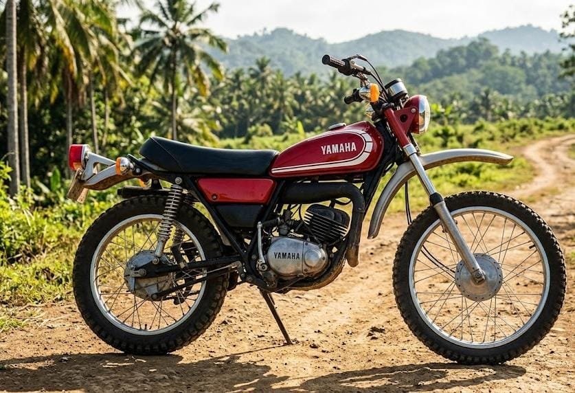 Yamaha DT 100, Motor Trail 2-Tak Legendaris yang Masih Diburu Kolektor