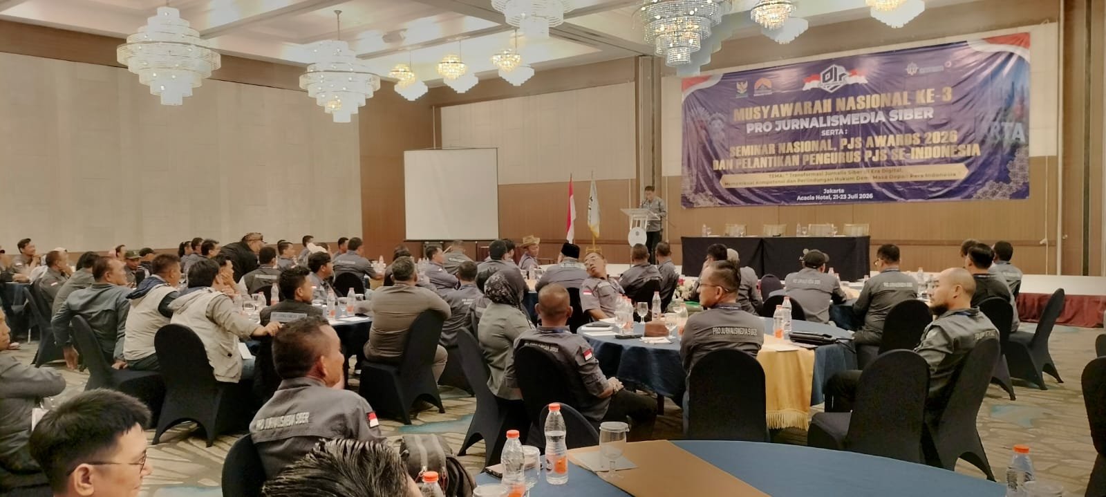 Munas III PJS Resmi Dibuka, Perkuat Kompetensi Jurnalis Siber dan Langkah Menuju Dewan Pers