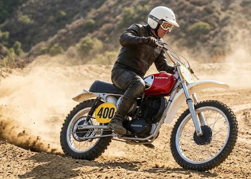 Legenda Husqvarna 400 Cross, Motor Trail Ringan Bertenaga yang Diburu Kolektor