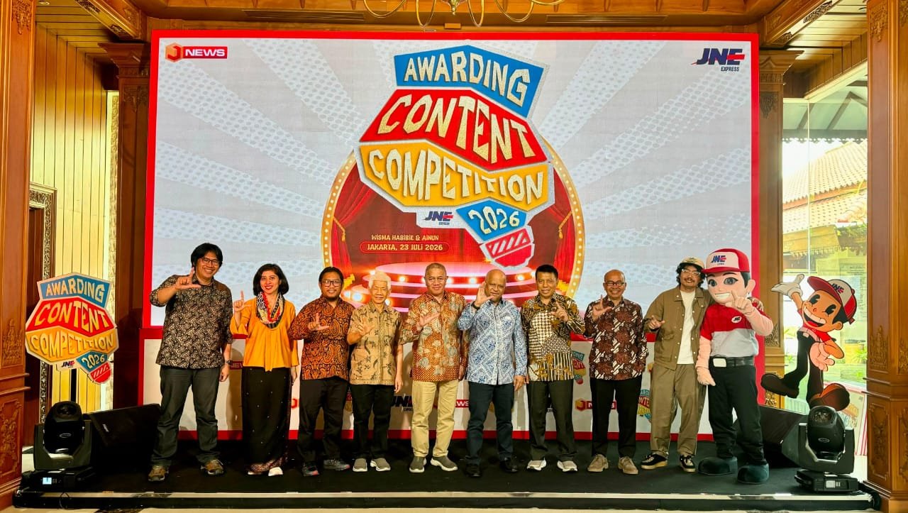 JNE Content Competition 2026 Resmi Tutup, 77 Pemenang Dianugerahi Penghargaan