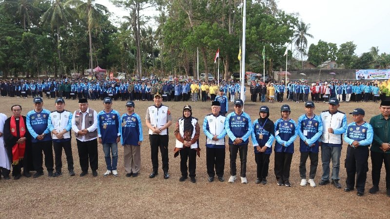 Ratusan Pemuda Lintas Agama se-Lampung Ikuti Kemah Kerukunan dan Bakti Sosial Gerebek Sungai