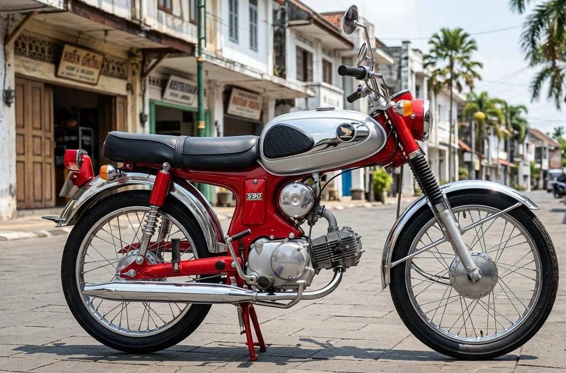 Honda S90, Motor Sport Klasik Legendaris Honda yang Tetap Diburu Kolektor