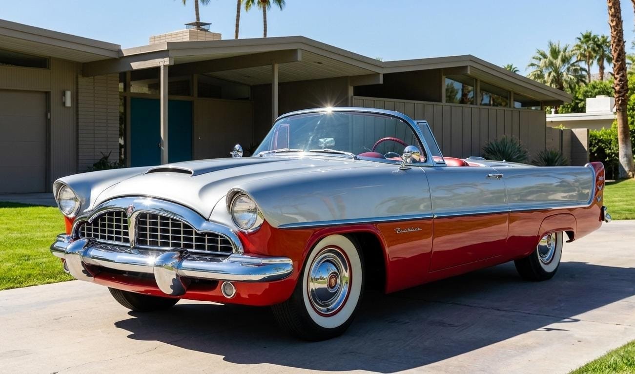 Packard Panther 1954, Roadster Futuristis dengan Bodi Fiberglass dan Tenaga 275 HP