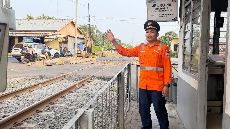 Cegah Kecelakaan di Perlintasan Kereta Api, KAI Divre IV Perkuat Pengamanan