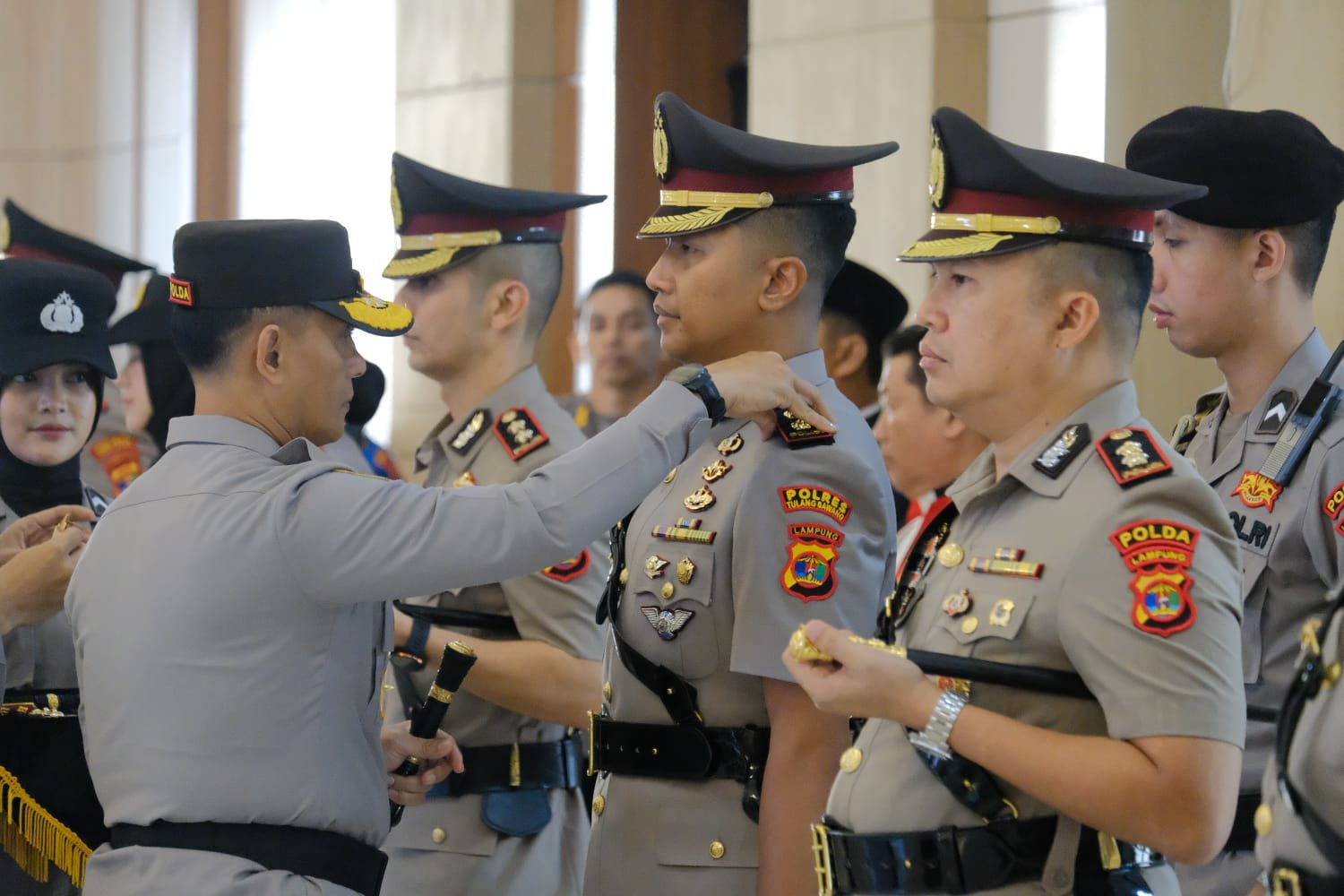 Rotasi Besar Polda Lampung, 12 Pejabat Utama dan Kapolres Resmi Berganti Jabatan