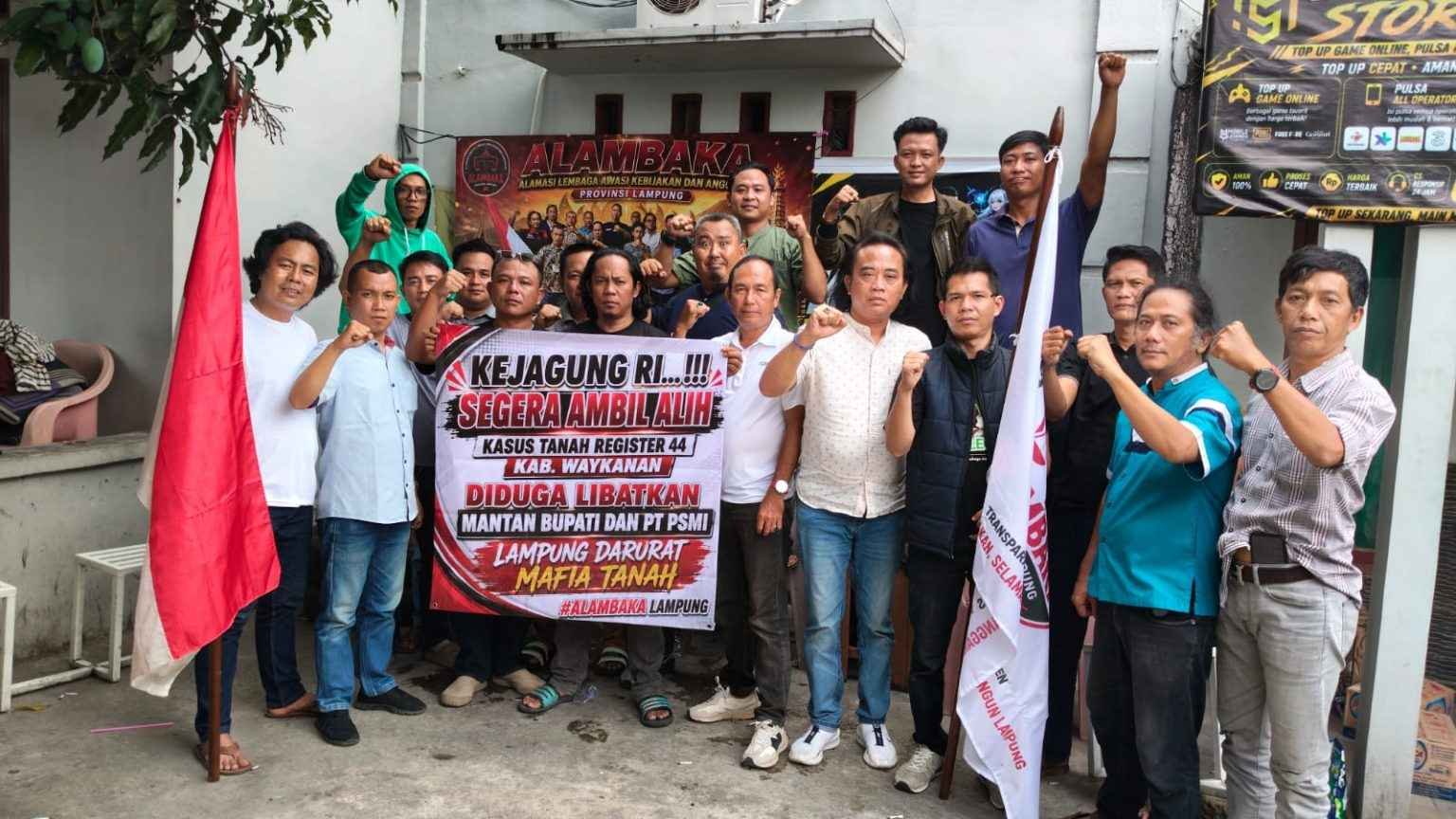 ALAM BAKA Desak Kejagung Bongkar Dugaan Mafia Lahan di Register 41, 42, 44 dan 46