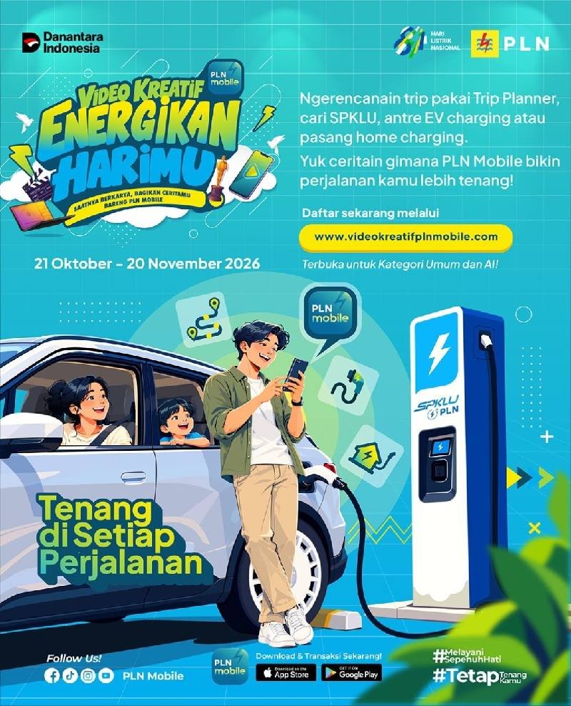 PLN UID Lampung Ajak Masyarakat Ikuti Kompetisi Video Kreatif EnergikanHarimu Berhadiah Ratusan Juta