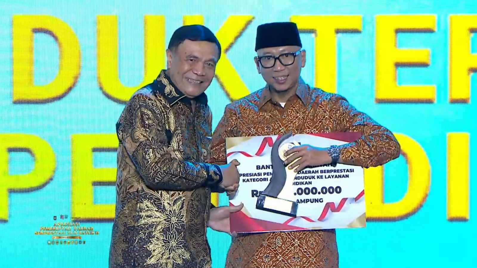 Lampung Raih Empat Penghargaan Apresiasi Pemerintah Daerah Berprestasi 2026