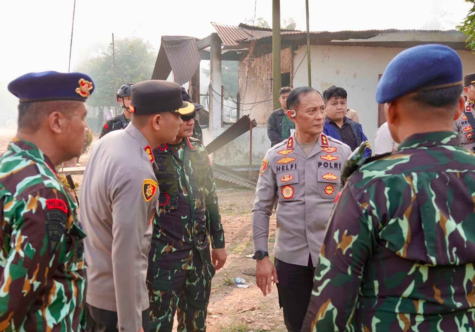 Pasca Perusakan dan Pembakaran PT BSA, Polda Lampung Perkuat Pengamanan di Anak Tuha
