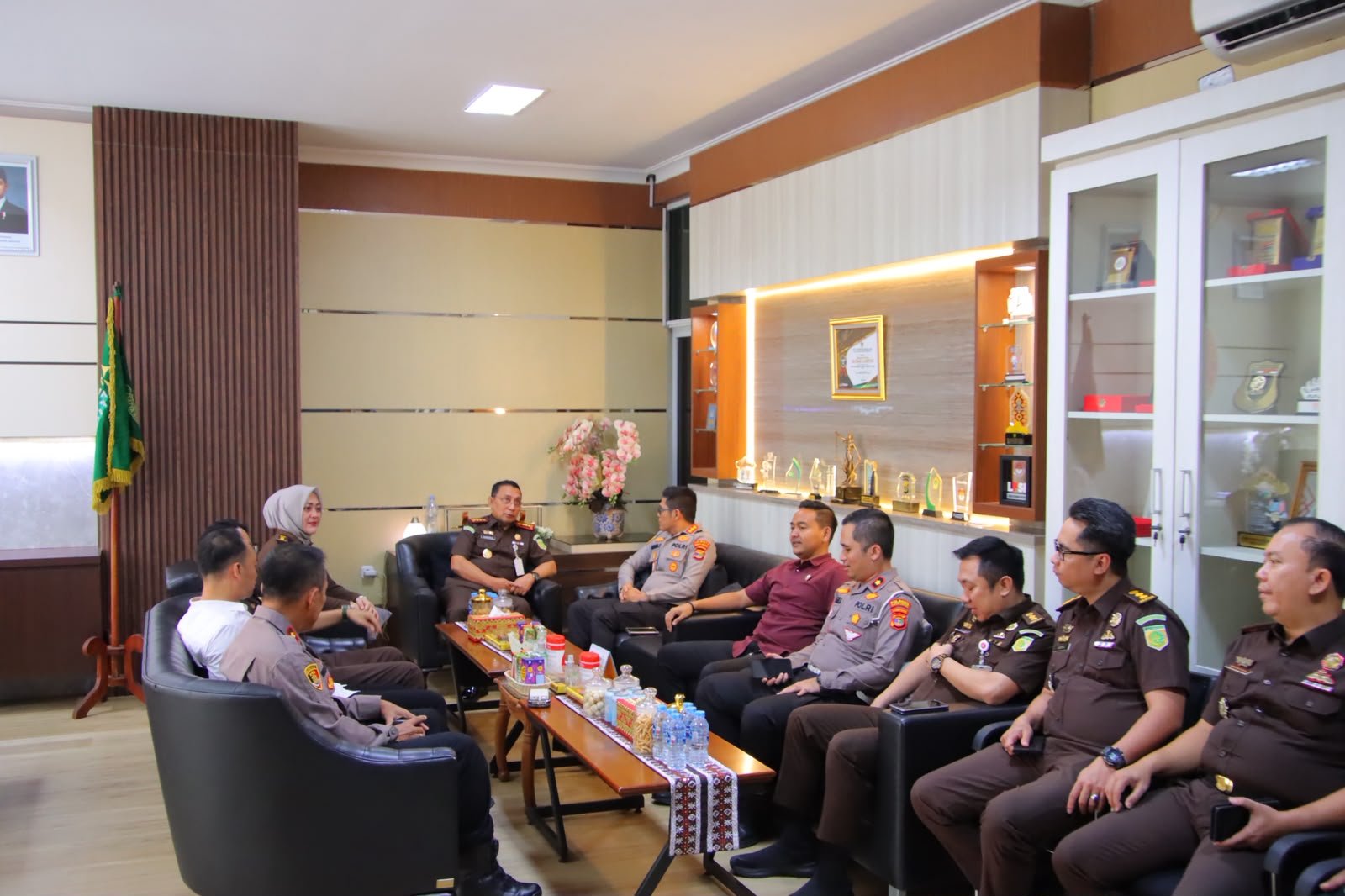 Kapolresta Bandar Lampung Sambangi Kejari, Perkuat Sinergi Penegakan Hukum