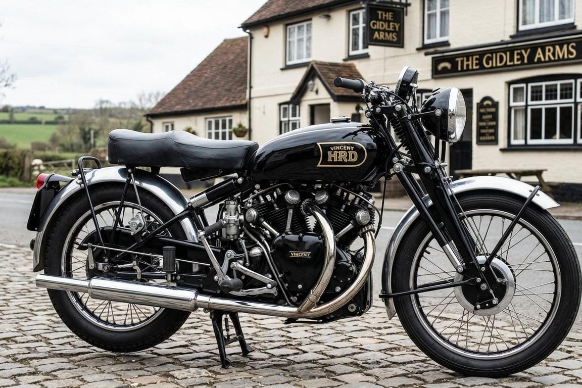 Vincent Black Shadow, Motor Inggris 200 Km/Jam yang Mendahului Era Superbike Jepang